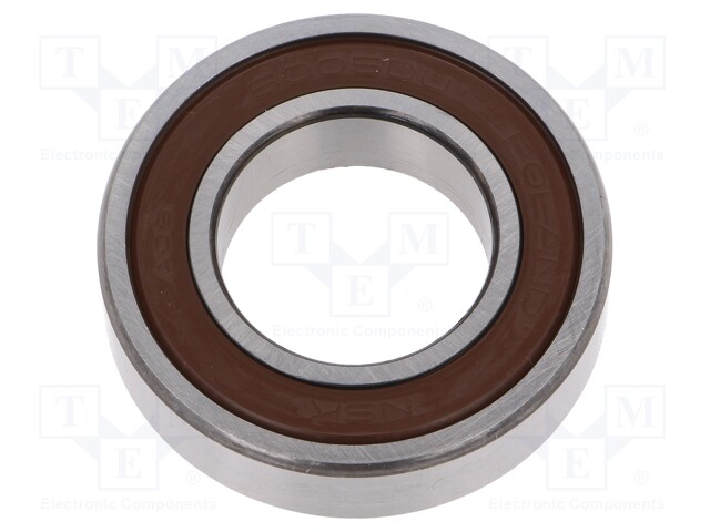 Bearing: ball; Øint: 25mm; Øout: 47mm; W: 12mm; bearing steel