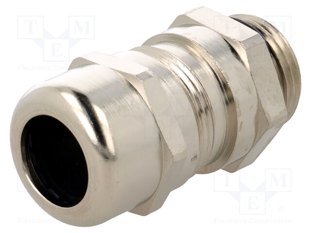 Cable gland; with earthing; M20; IP68; Mat: brass