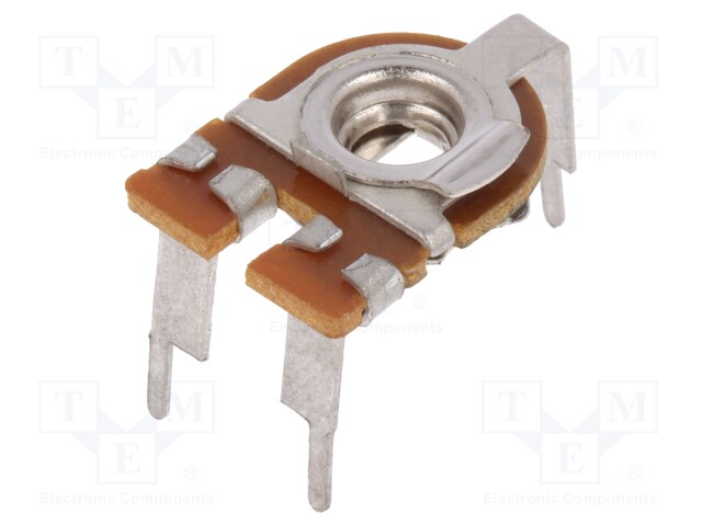 Potentiometer: mounting; single turn; 1kΩ; 100mW; ±20%; linear; TVP