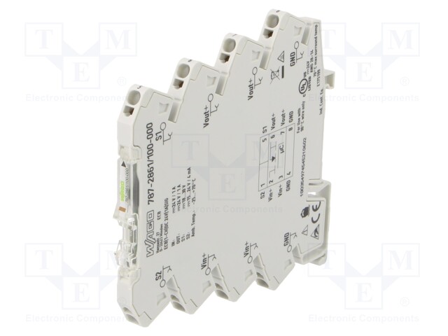 Circuit breaker; Urated: 24VDC; 1A; Poles: 1; DIN; IP20; 6x97.8x94mm