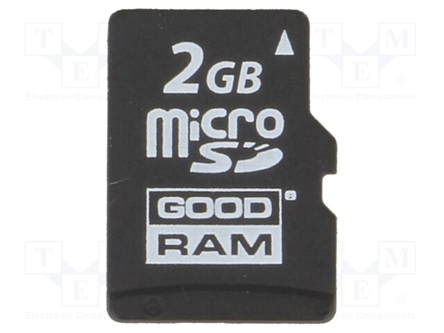 Memory card; industrial; SD Micro,SLC; 2GB; 0÷70°C