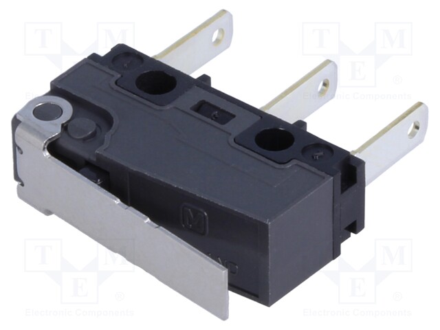 Microswitch SNAP ACTION; with lever; SPDT; 5A/250VAC; 5A/30VDC