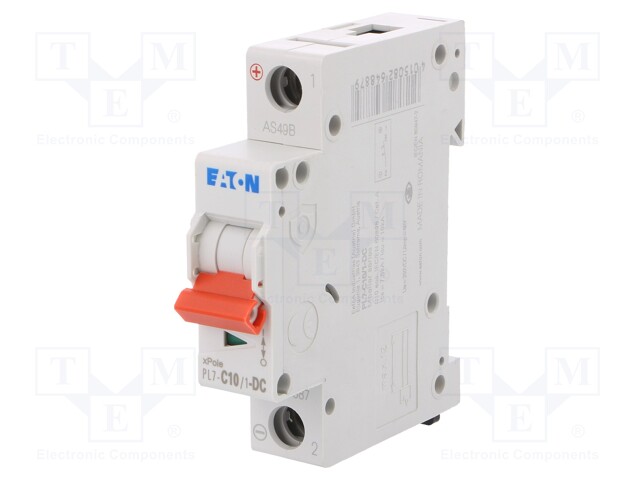 Circuit breaker; 230/400VAC; 250VDC; Inom: 10A; Poles: 1; DIN; 10kA