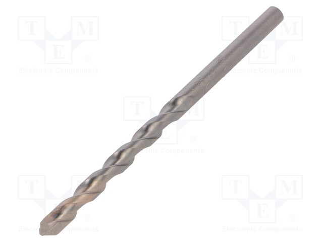 Drill bit; for concrete; Ø: 6mm; L: 100mm; metal; cemented carbide