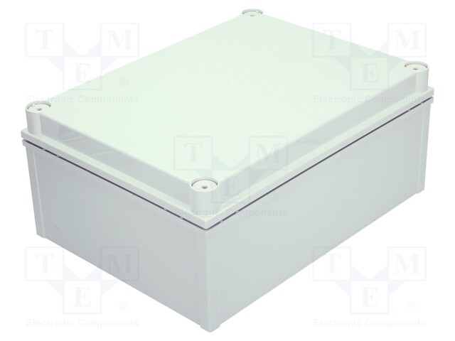 Enclosure: multipurpose; X: 300mm; Y: 400mm; Z: 170mm; QUICK; ABS