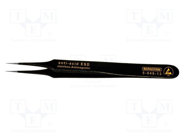 Tweezers; non-magnetic; Blade tip shape: sharp; ESD