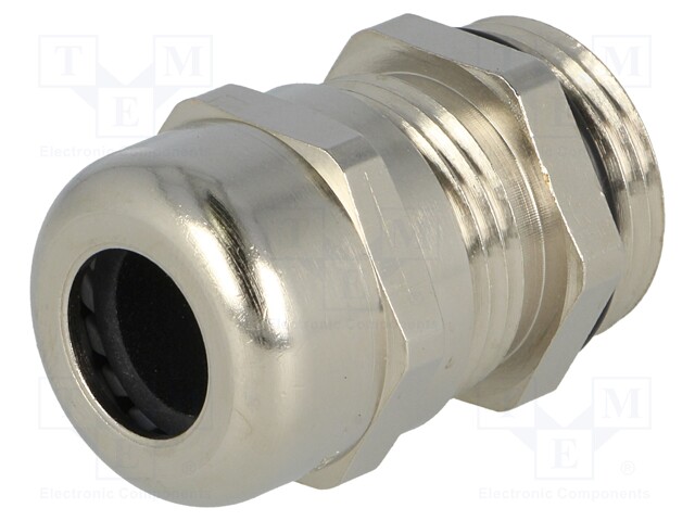 Cable gland; with earthing; PG11; IP68; Mat: brass