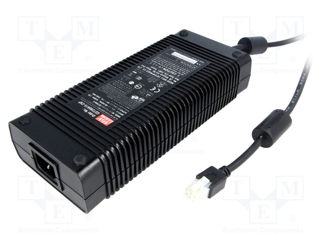 Power supply: switched-mode; 15VDC; 17A; 255W; Case: desktop; 90%