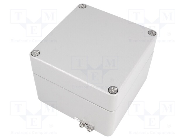 Enclosure: multipurpose; X: 120mm; Y: 122mm; Z: 91mm; ATEX; aluminium