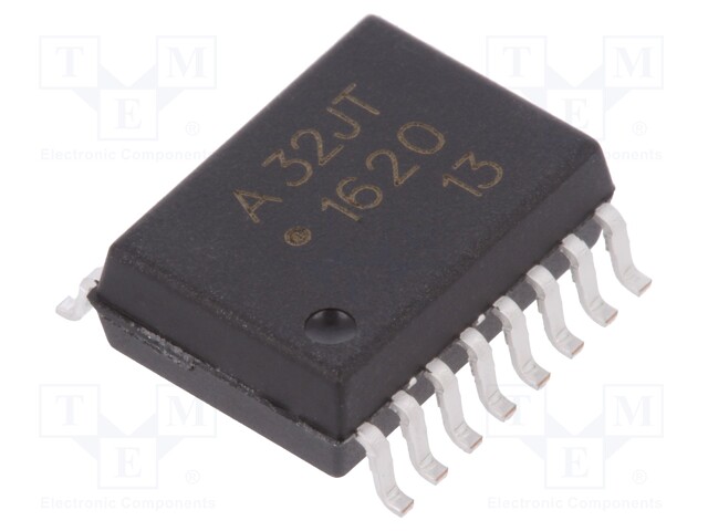 Optocoupler; SMD; Channels: 1; Out: gate; SO16; 30kV/μs