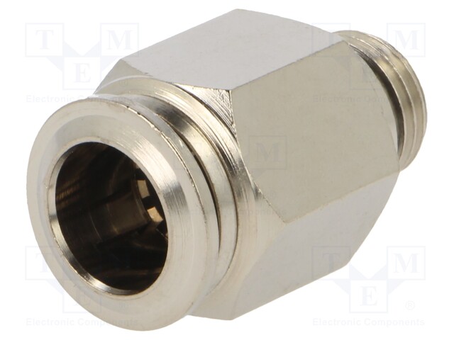 Push-in fitting; straight; 1/4"; -0.99÷20bar; 12mm