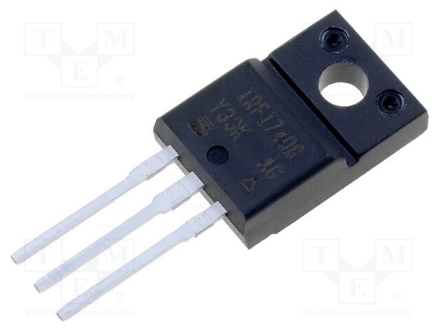 Transistor: N-MOSFET; unipolar; 400V; 3.4A; 40W; TO220FP