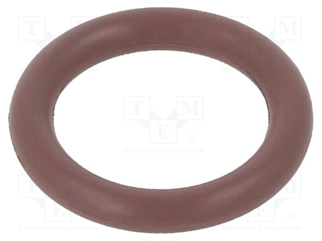 O-ring gasket; FPM; D: 2.5mm; Øint: 12mm; brown; -20÷200°C