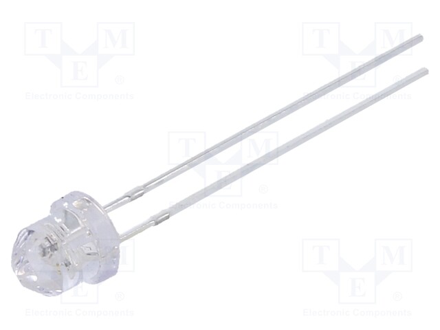 LED; 4.85mm; red; 500÷750mcd; 3÷5V; 20mA; Variant: blinking; 1.8Hz