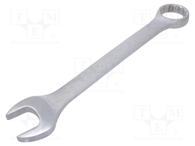 Wrench; bent,combination spanner; 75mm; Chrom-vanadium steel