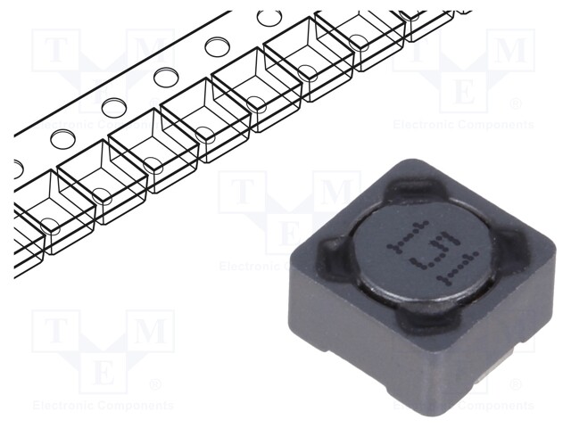 Inductor: wire; SMD; 150uH; 460mA; 880mΩ; 7.3x7.3x4.5mm; ±20%