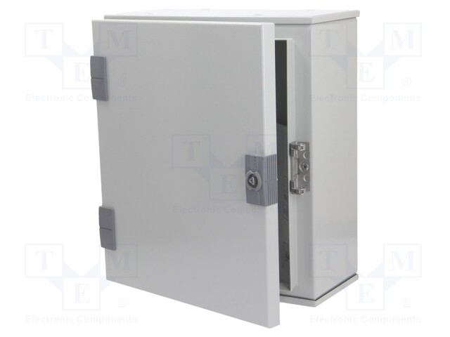 Enclosure: wall mounting; X: 300mm; Y: 350mm; Z: 160mm; orion+; steel