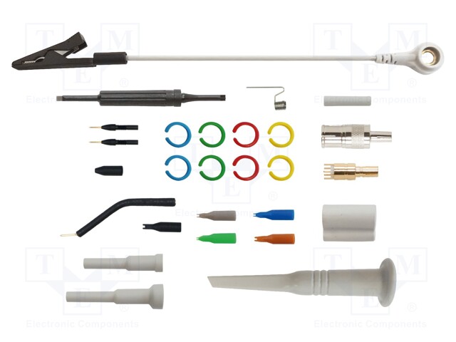 Oscilloscope probe accessory kit; 27pcs.