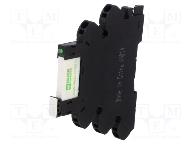 Relay: interface; SPDT; Ucoil: 24VDC; 6A; 6A/250VAC; DIN; IP20