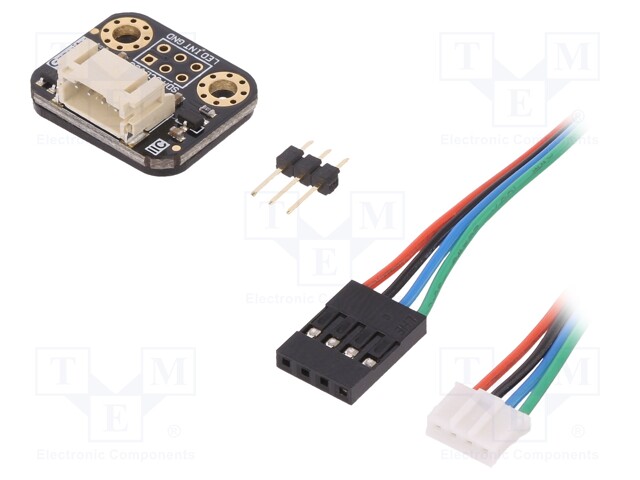 Sensor: color; I2C,digital; 3.3÷5VDC; IC: TCS34725; Gravity