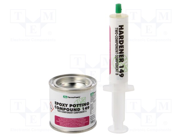 Epoxy encapsulating compound; resin; Signal word: Warning