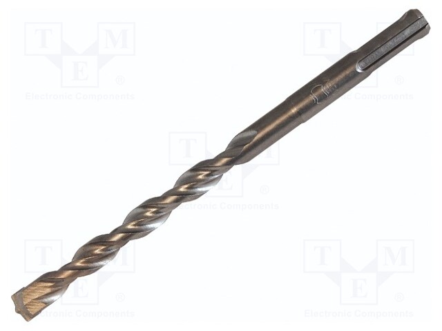 Drill bit; for concrete; Ø: 6mm; L: 110mm; steel; cemented carbide