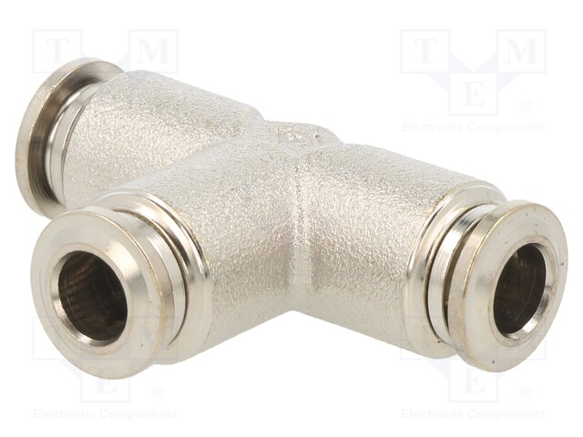 Push-in fitting; T-tap splitter; -0.99÷20bar; 6mm