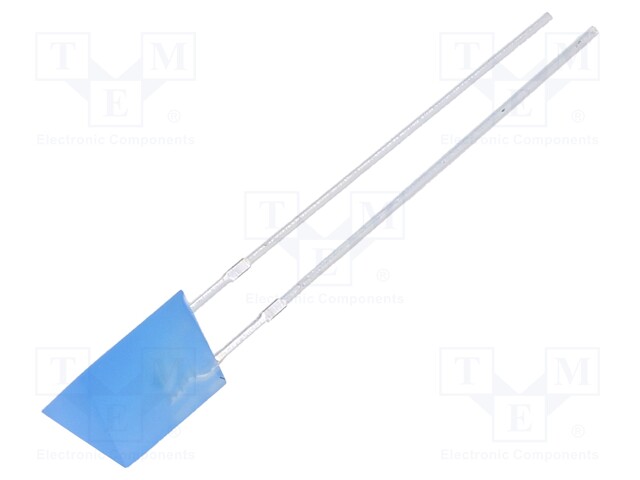 LED; blue; 150÷220mcd; 140°; Front: flat; 2.9÷3.4V; 5.35x5.35x7mm