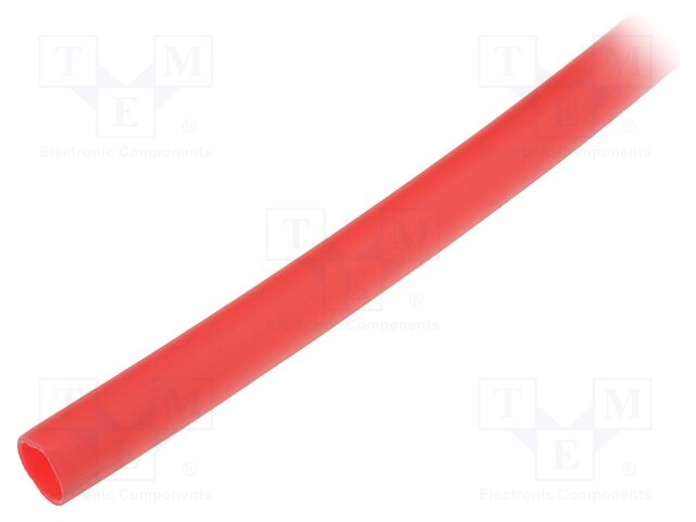 Protective tube; polyetylene; red; Len: 25m; -10÷40°C; Øint: 10mm