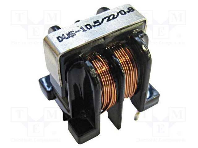 Inductor: wire with current compensation; THT; 47mH; 0.5A; 1.45Ω