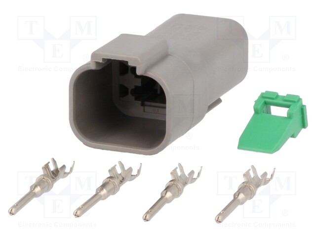 Connector: wire-wire; DT; plug; male; Size: 16; 0.75÷2mm2; PIN: 4