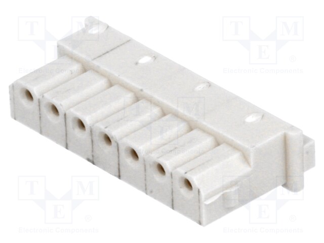 Plug; wire-board; female; SPOX; 2.5mm; PIN: 7; w/o contacts; 250V