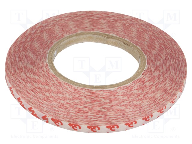 Tape: fixing; W: 9mm; L: 50m; acrylic; Application: fixing,bonding