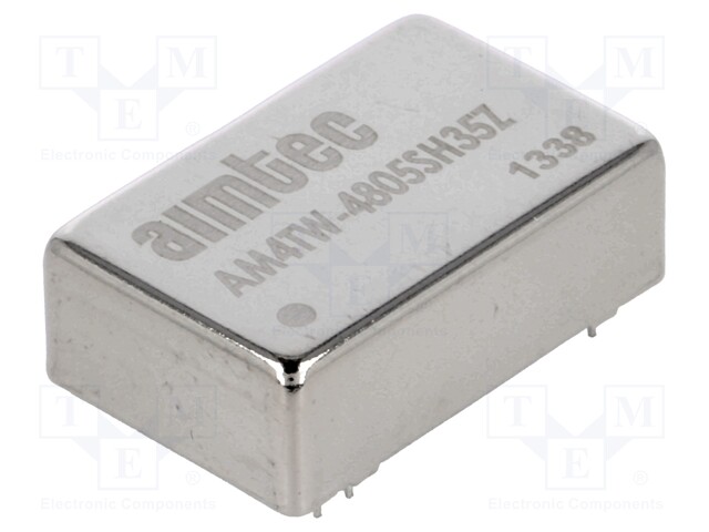 Converter: DC/DC; 4W; Uin: 18÷72V; 5VDC; Iout: 800mA; DIP24; 26g