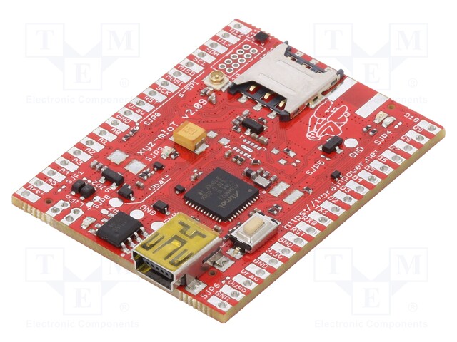 Dev.kit: Microchip ARM; USB B mini,nanoSIM,solder pads; 35x45mm