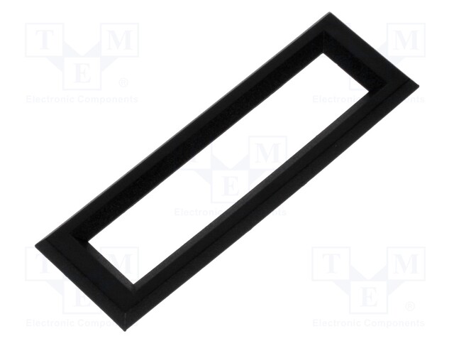 Frontal bezel; Application: EASER162-CNLED; Dim: 79.5x25mm; ABS