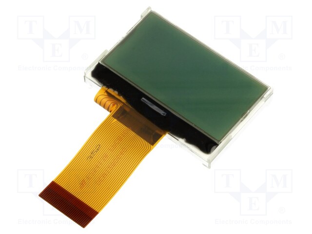 Display: LCD; graphical; 128x64; FSTN Positive; 45.24x29.14x6mm