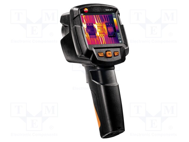 Infrared camera; Display: LCD 3,5" (320x240); -30÷650°C; 9Hz