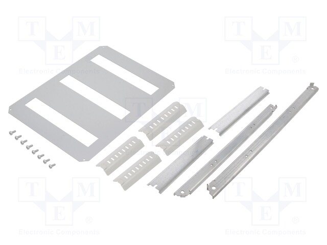 DIN rail frame set with covers; ARCA504021