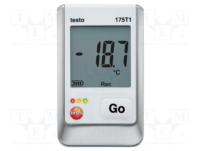 Temperature; -35÷55°C; IP65; Interface: microSD,USB mini; white