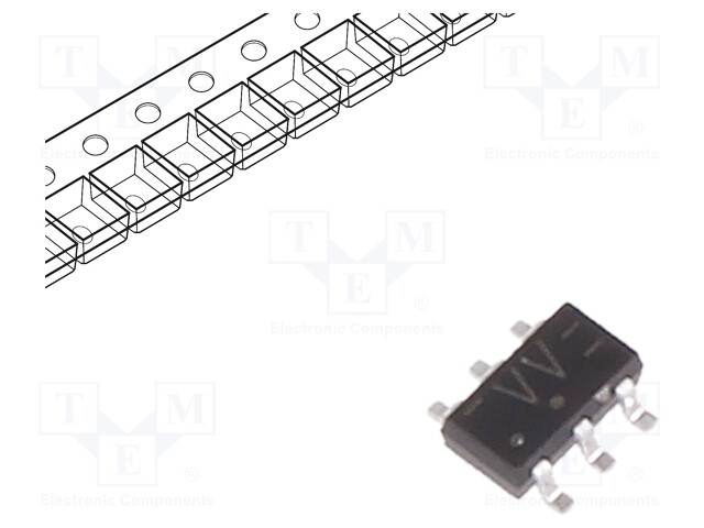 IC: digital; non-inverting,Schmitt trigger; Channels: 2; SMD