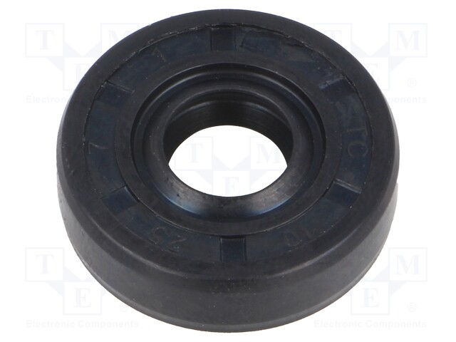 Oil seal; NBR; D: 7mm; -40÷100°C; Shore hardness: 70; Øhole: 25mm