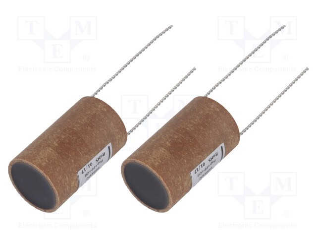 Capacitor: aluminum-polypropylene-paper; 180nF; 600VDC; ±5%