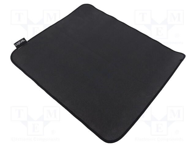 Mouse pad; black; 320x270mm