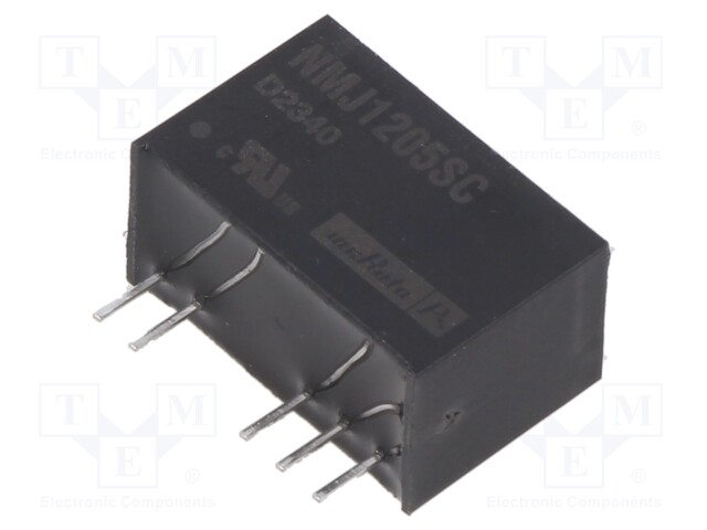 Converter: DC/DC; 1W; Uin: 10.8÷13.2V; Uout: 5VDC; Uout2: -5VDC; SIP