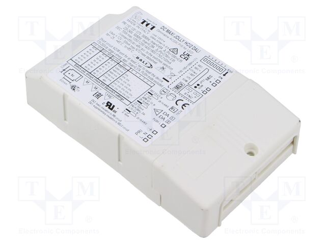 Power supply: switched-mode; LED; 2÷44VDC; 1.05÷1.2A; IP20; OUT: 1