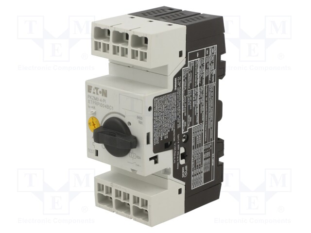 Motor breaker; 1.5kW; 220÷690VAC; for DIN rail mounting; IP20