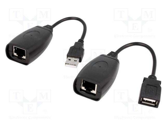 Repeater USB; RJ45 socket,USB A socket; USB 1.1; 480Mbps