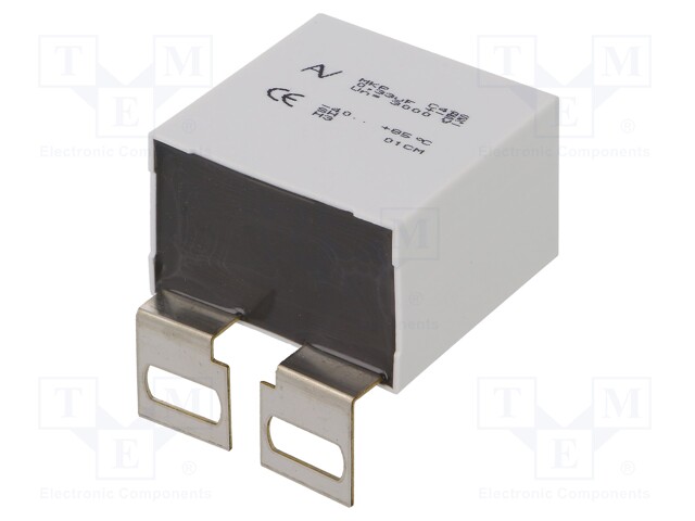 Capacitor: polypropylene; 0.33uF; ESR: 5.4mΩ; C4B; ±5%; -40÷85°C