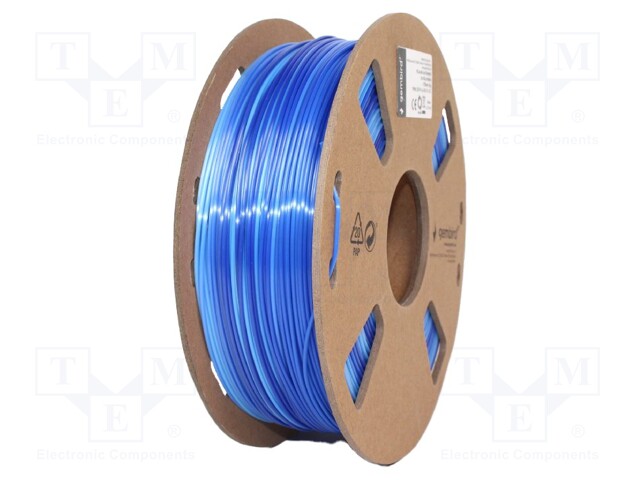 Filament: PLA; 1.75mm; silk ice; 190÷220°C; 1kg